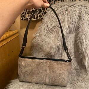 Cee Klein snakeskin shoulder bag